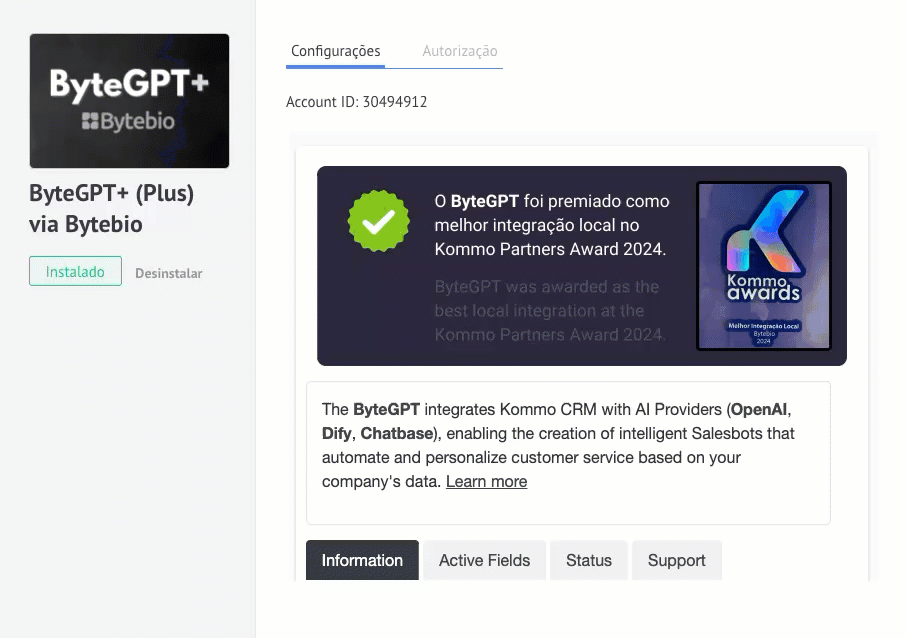 Templates ByteGPT V2
